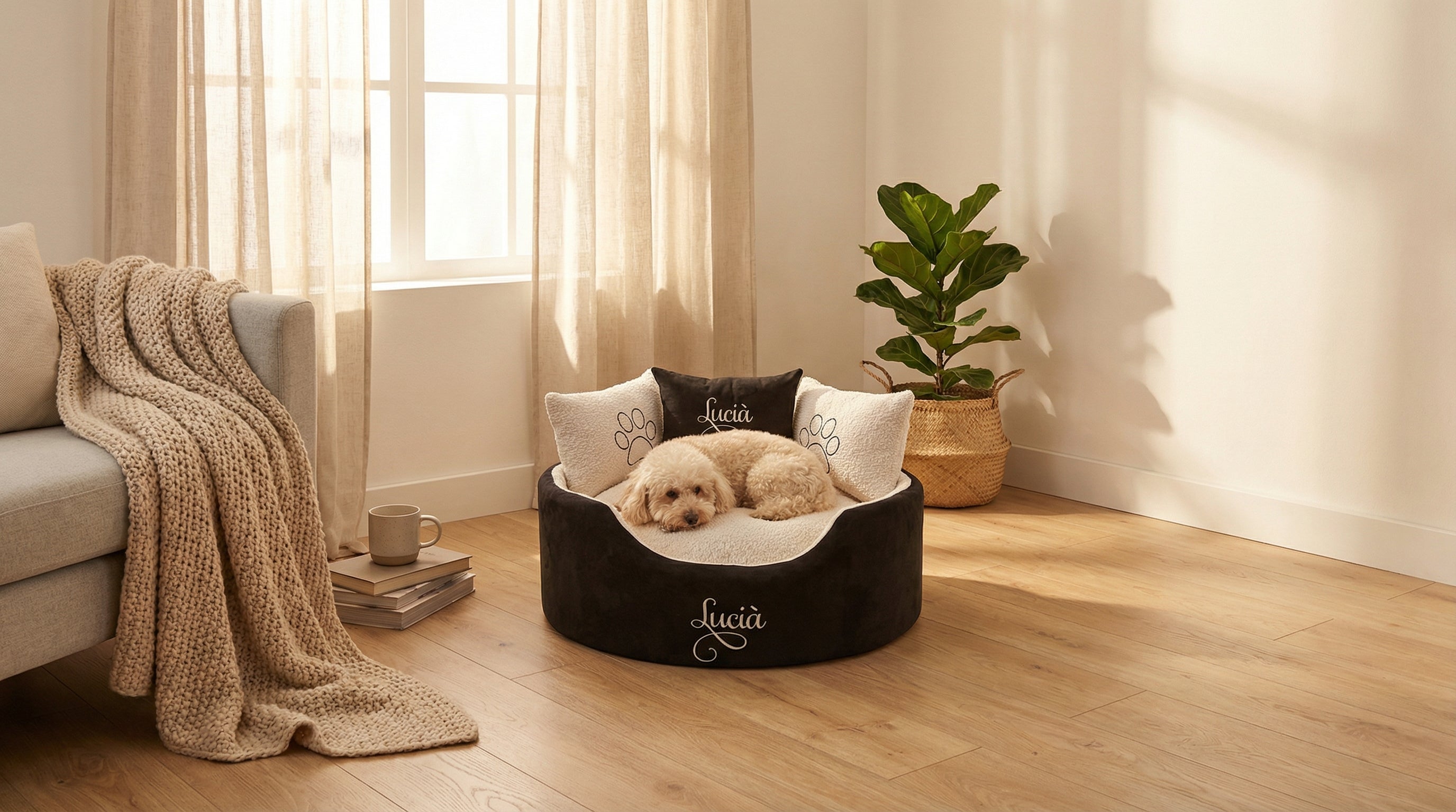 personalised dog beds 